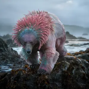 Bear + Sea anemone